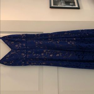Blue dress from Lulus